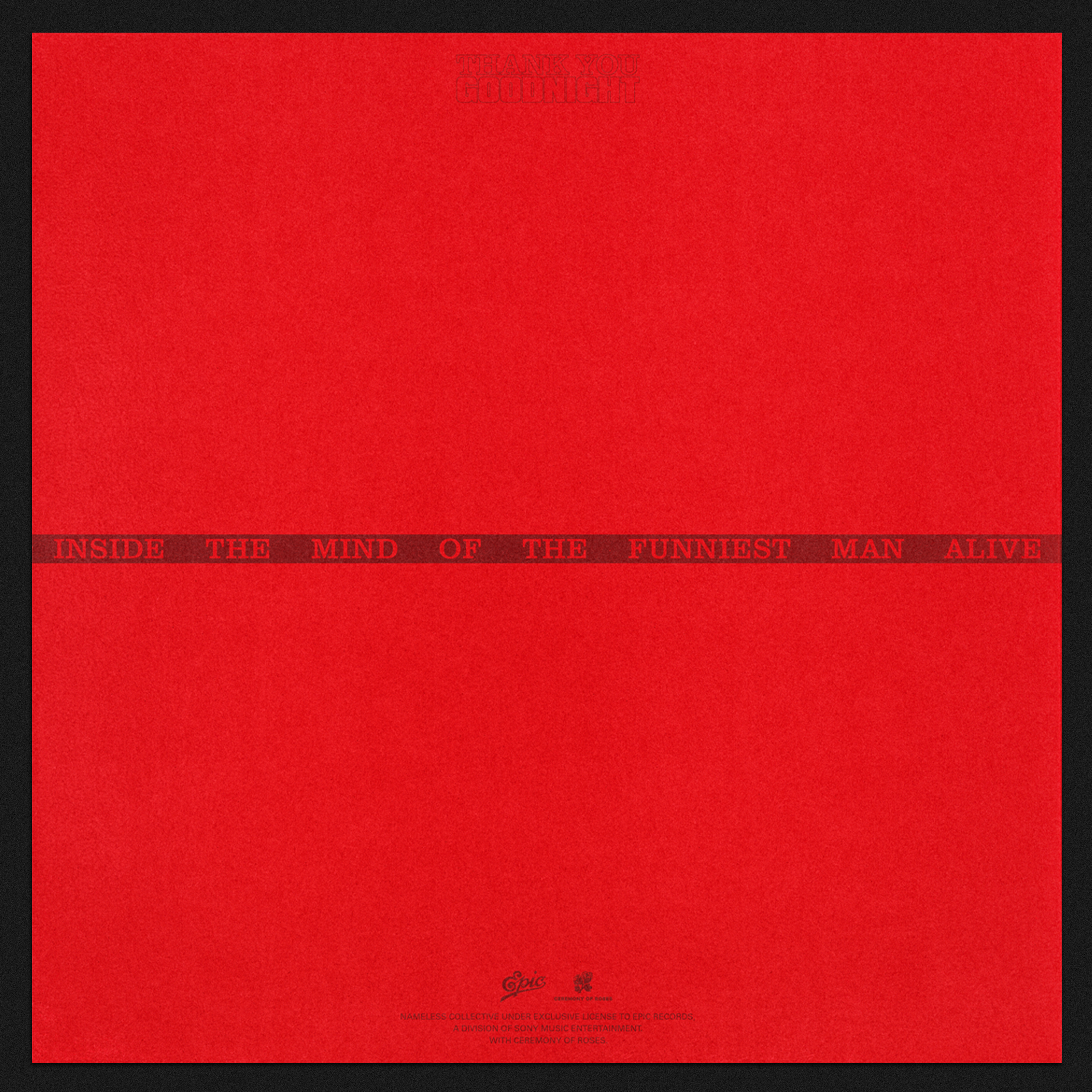 Jody Fontaine, AG Club - Thank You, Goodnight Album Artwork